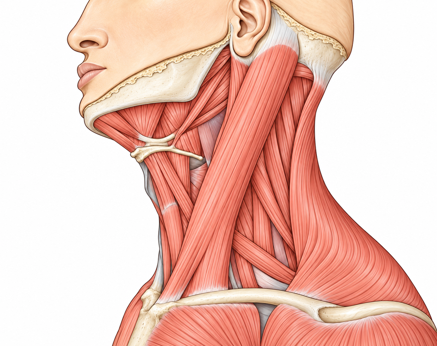 músculos del cuello